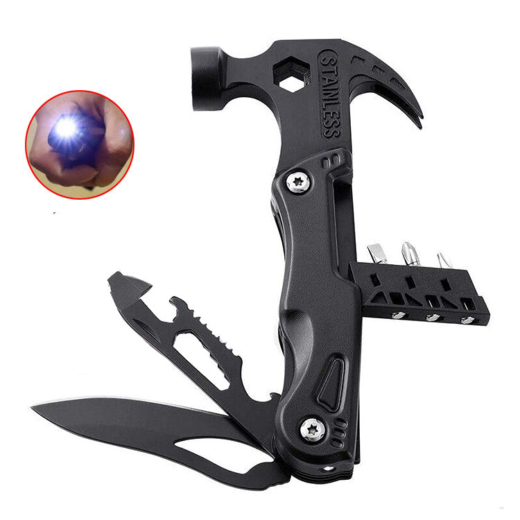 Multifunctional Survival Hammer Stainless Steel Alloy Material